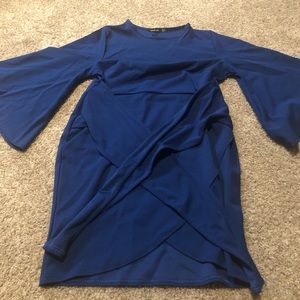 Blue maxi dress